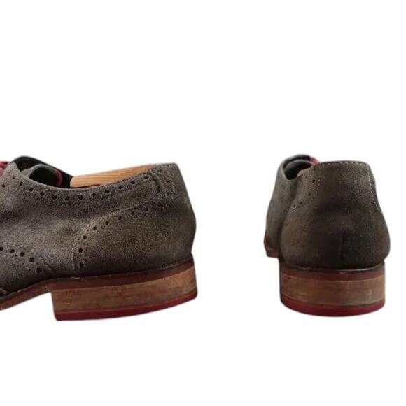 Cole Haan Shoes Mens 9 Oxford Wingtip Professional Formal Leather Classic Gray main image 8